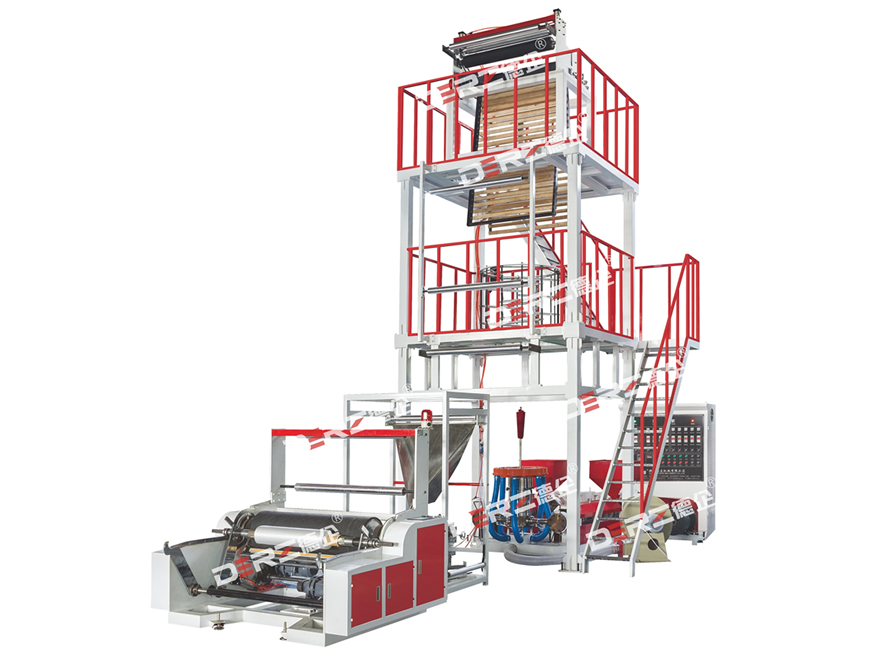 Three-layer ABA Co-extrusion High Speed Film Film Blowing Machine